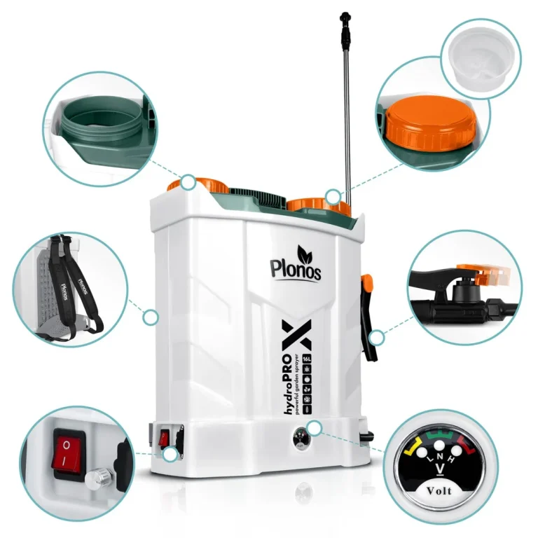 Plonos Pl 602 Baterijska Prskalica, Siva 3