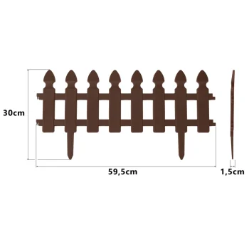 Plonos Vrtni Rub 240 Cm Pl 963 Smeđi 4