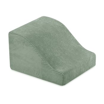 Plush Nest Dvorac Za Igralište S Bazenom + 150 Loptica (biser, Srebro), Vrhunski Korduro Zelena 12