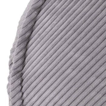 Plush Nest Fotelja Huggy Bear, 68x45, Siva, Kord 7
