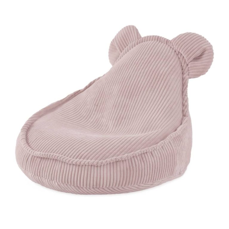 Plush Nest Fotelja Huggy Bear, 68x45, Svijetlo Ružičasta, Korduroj 1