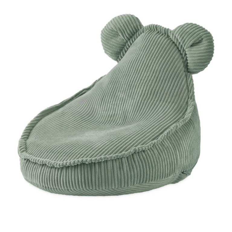 Plush Nest Fotelja Huggy Bear, 68x45, Zelena, Korduroj 1