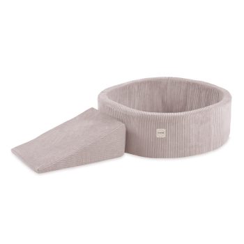 Plush Nest Igralište Suhi Bazen + Trokut (+200 Loptica: Biserne, Zlatne, Biserno Svijetlo Ružičaste), Svijetlo Ružičaste, P 4