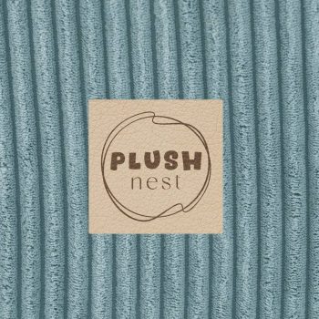 Plush Nest Jama S Lopticama, Plava, Okrugla, Vrhunski Kord, 90x30, 200 Loptica: Biserna, Menta 10