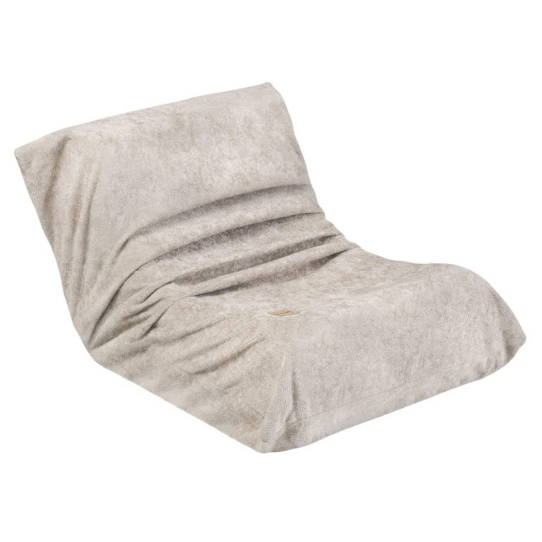 Plush Nest Mooni Mini Ergonomska Dječja Ležaljka, Bež, Vrhunski šenil 14