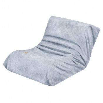 Plush Nest Mooni Mini Ergonomska Dječja Ležaljka, Plava, Vrhunski šenil 13
