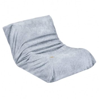 Plush Nest Mooni Mini Ergonomska Dječja Ležaljka, Plava, Vrhunski šenil 14