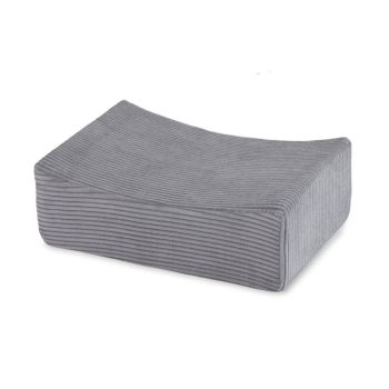 Plush Nest Mini Igralište (+bazen I 100 Loptica), Sivo, Vrhunski Kord (biserna I Srebrna) 4