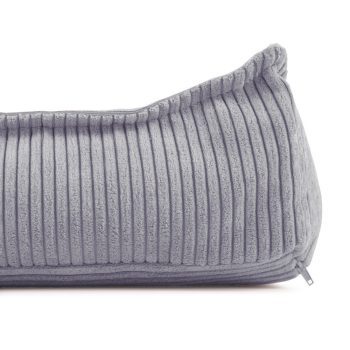 Plush Nest Puff, 60x60 Cm, Jastuk Za Pod, Siva, Vrhunski Kord 7