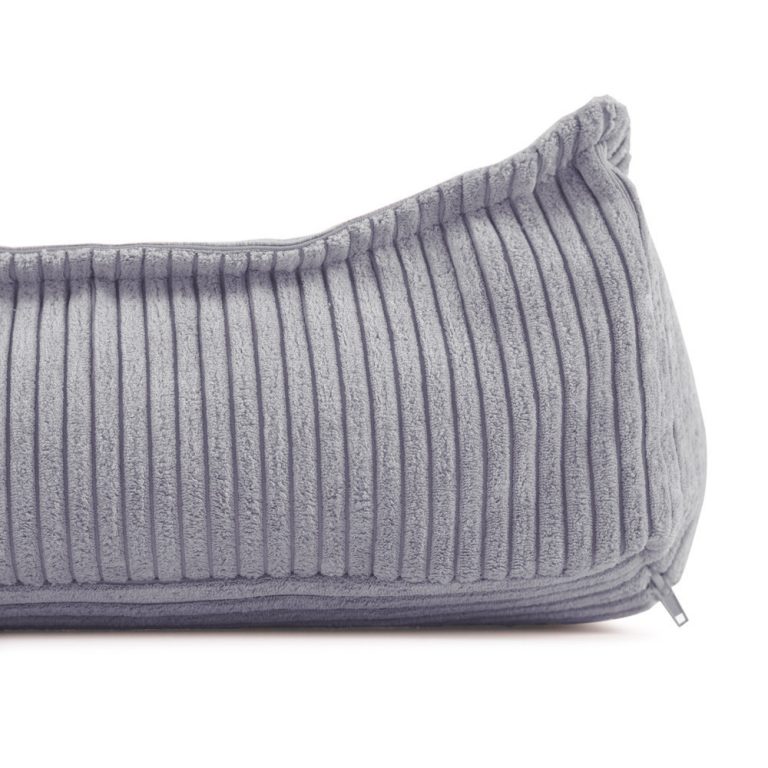 Plush Nest Puff, 60x60 Cm, Jastuk Za Pod, Siva, Vrhunski Kord 7