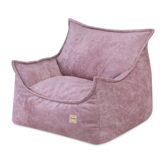 Plush Nest Roya Dječja Fotelja, Ružičasta, Vrhunski šenil 1