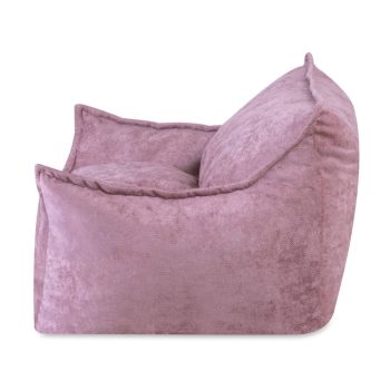 Plush Nest Roya Dječja Fotelja, Ružičasta, Vrhunski šenil 4