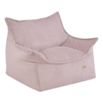 Plush Nest Roya Dječja Fotelja, Svijetlo Ružičasta, Vrhunski Kord 3