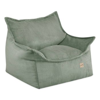 Plush Nest Roya Dječja Fotelja, Zelena, Vrhunski Kord 3