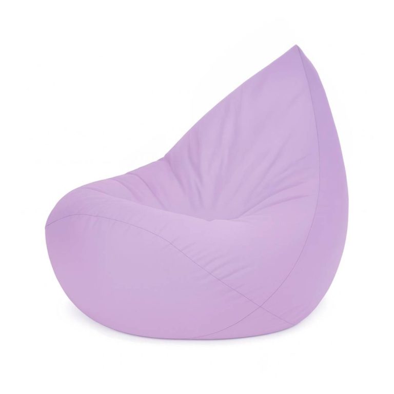 Plush Nest Sako Vrećasta Stolica, Ljubičasta, Vanjska, Vodootporna, Veličina S 6