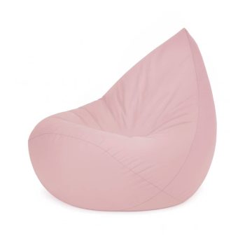Plush Nest Sako Vrećasta Stolica, Prljavo Ružičasta, Vanjska, Vodootporna, Veličina S 6