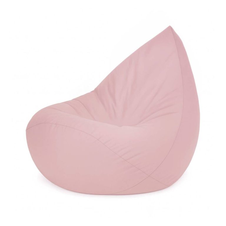 Plush Nest Sako Vrećasta Stolica, Prljavo Ružičasta, Vanjska, Vodootporna, Veličina S 6