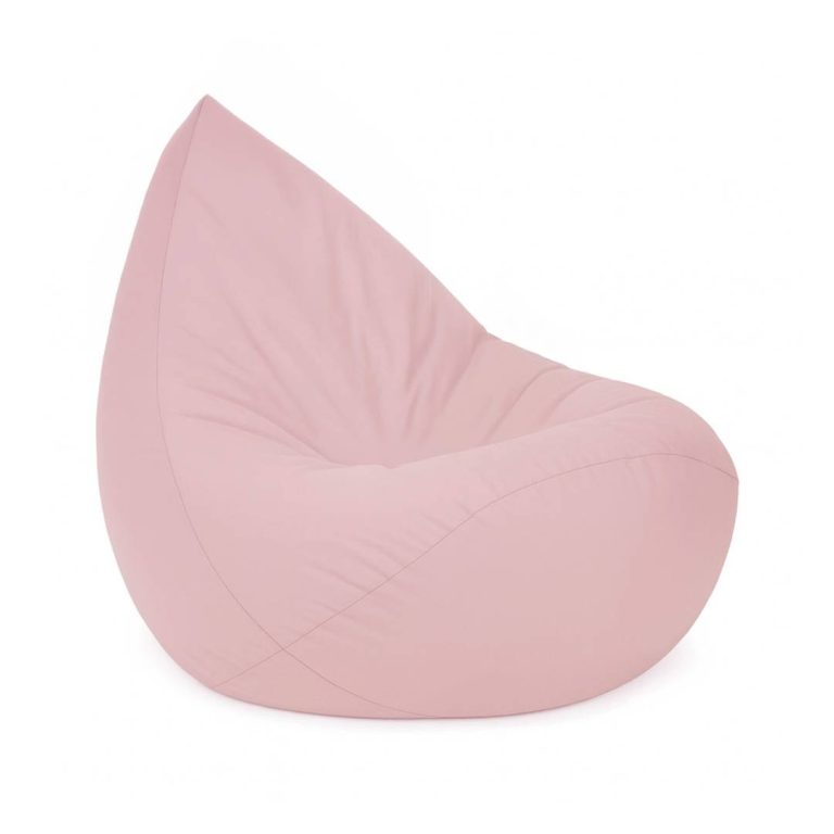 Plush Nest Sako Vrećasta Stolica, Prljavo Ružičasta, Vanjska, Vodootporna, Veličina S 7