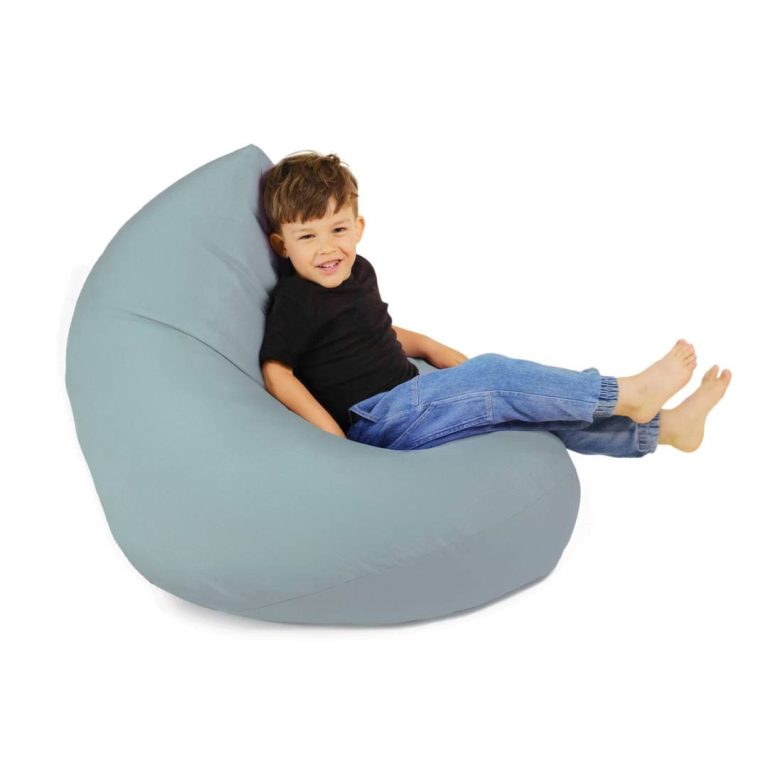 Plush Nest Sako Vrećasta Stolica, Zelena, Vanjska, Vodootporna, Veličina S 4