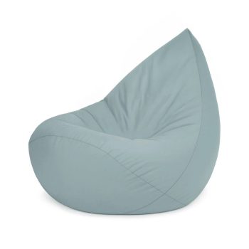 Plush Nest Sako Vrećasta Stolica, Zelena, Vanjska, Vodootporna, Veličina S 6