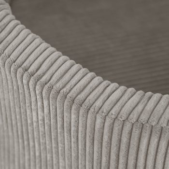 Plush Nest Suhi Bazen, 90x30 Cm, Okrugli, Bež, Debeli Kord 2