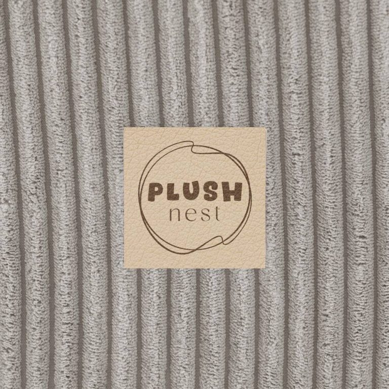 Plush Nest Suhi Bazen, 90x30 Cm, Okrugli, Bež, Debeli Kord 7