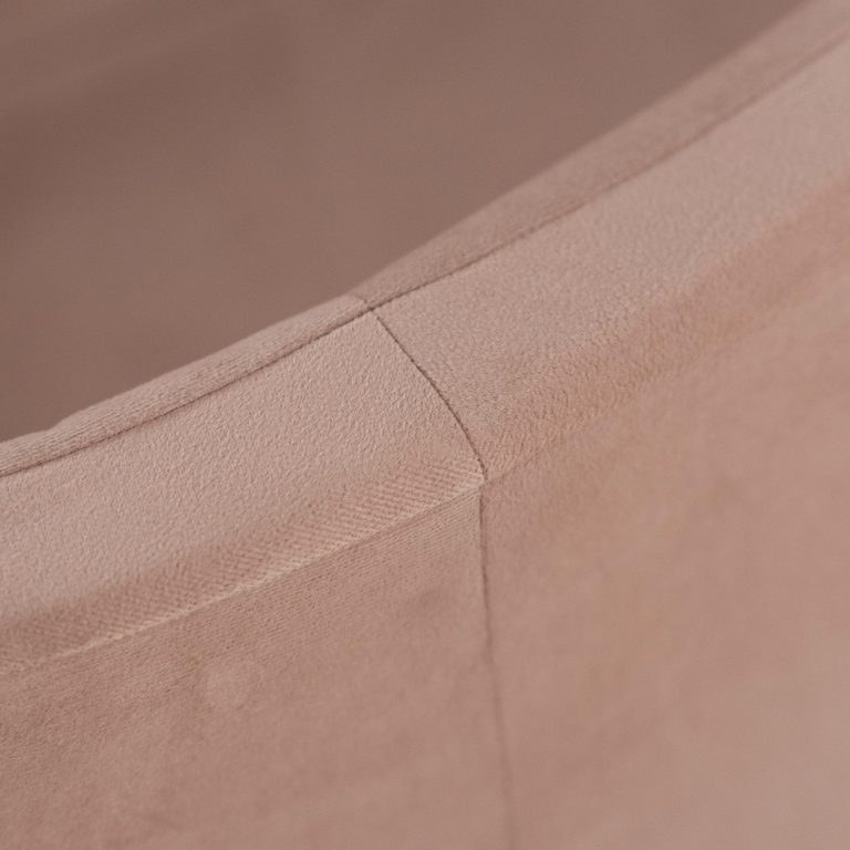 Plush Nest Bazen S Lopticama, Bež, Okrugli, Baršun, 90x30, 200 Loptica: Biserna, Zlatna, Svijetloplava 10