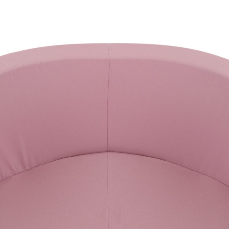 Plush Nest Bazen S Lopticama, Ružičasti, Okrugli, Pamuk, 90x30, 200 Loptica: Biserno Svijetlo Ružičasta, Srebrna, Biserna 8