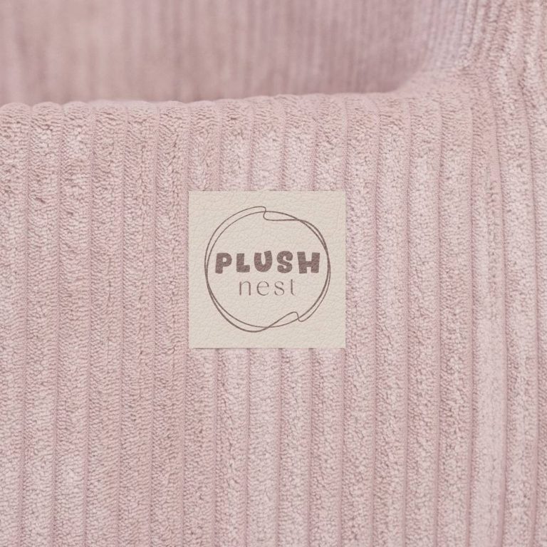 Plush Nest Fotelja, Svijetlo Ružičasta, Vrhunski Korduroj 9