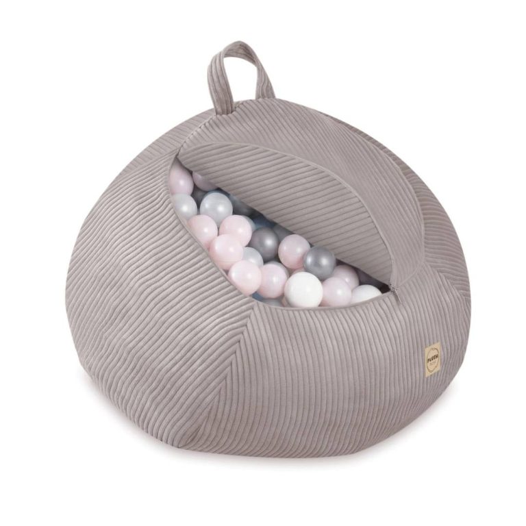 Plush Nest Igračka I Torba Za Navlaku Za Plišanu Igračku, Dječji Puf, Bež, Vrhunski Kord 6