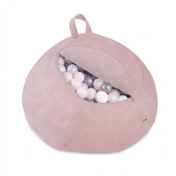 Plush Nest Igračka I Torba Za Navlaku Za Plišanu Igračku, Dječji Puf, Svijetlo Ružičasta, Vrhunski Kord 6