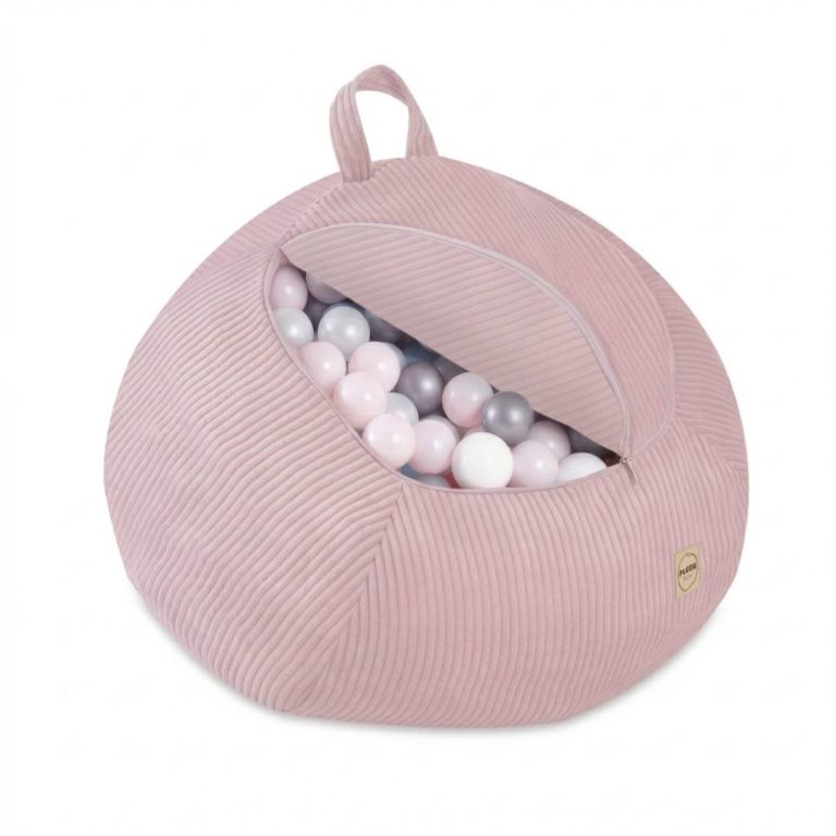 Plush Nest Igračka I Torba Za Navlaku Za Plišanu Igračku, Dječji Puf, Svijetlo Ružičasta, Vrhunski Kord 6