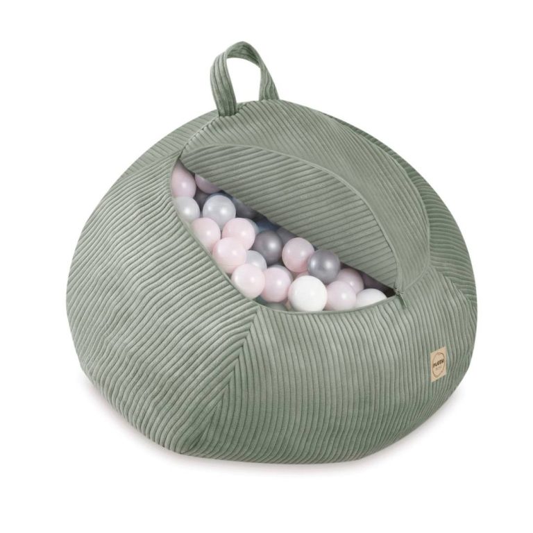 Plush Nest Igračka I Torba Za Navlaku Za Plišanu Igračku, Dječji Puf, Zelena, Vrhunski Kord 6