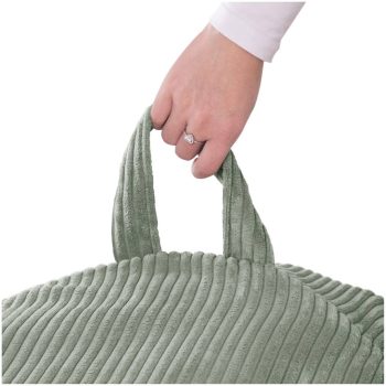 Plush Nest Igračka I Torba Za Navlaku Za Plišanu Igračku, Dječji Puf, Zelena, Vrhunski Kord 9