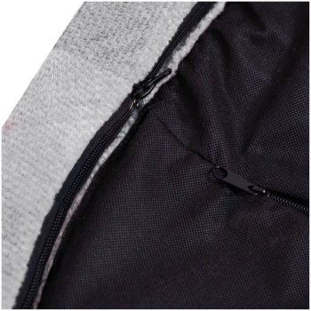 Plush Nest Okrugli Dječji Bazen 90x30 S Lopticama (200 Loptica: Biserna, Srebrna, Svijetloplava), Siva, Prem 12