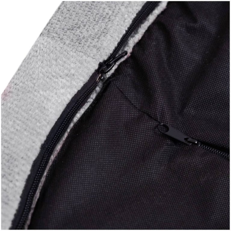 Plush Nest Okrugli Dječji Bazen 90x30 S Lopticama (200 Loptica: Biserna, Srebrna, Svijetloplava), Siva, Prem 12