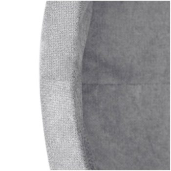 Plush Nest Okrugli Dječji Bazen 90x30 S Lopticama (200 Loptica: Biserne, Srebrne), Siva, Vrhunski šenil 8