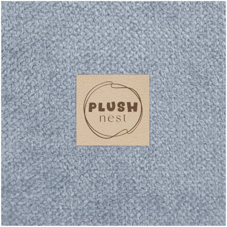 Plush Nest Okrugli Dječji Bazen 90x30 S Lopticama (200 Loptica: Biserne, Zlatne, Plave), Plava, Vrhunski Chen 7