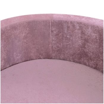 Plush Nest Okrugli Dječji Bazen 90x30 S Lopticama (200 Loptica: Biserne, Zlatne, Svijetlo Ružičaste), Ružičasta, Premiu 9