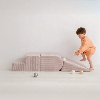 Plush Nest Pjenaste Stepenice Za Djecu Za Plitki Bazen, Zelene, Vrhunski šenil 2