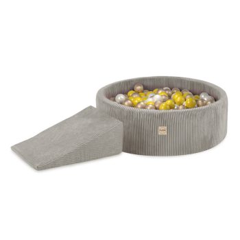 Plush Nest Pjenasti Trokut Za Dječji Suhi Bazen, Bež, Vrhunski Kord 5