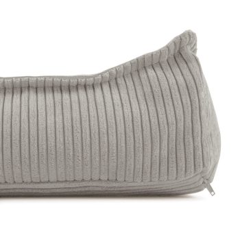 Plush Nest Puf, 60x60 Cm, Jastuk Za Pod, Bež, Vrhunski Kord 9