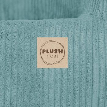 Plush Nest Sjedalo, Vrhunski Plavi Korduroj 10