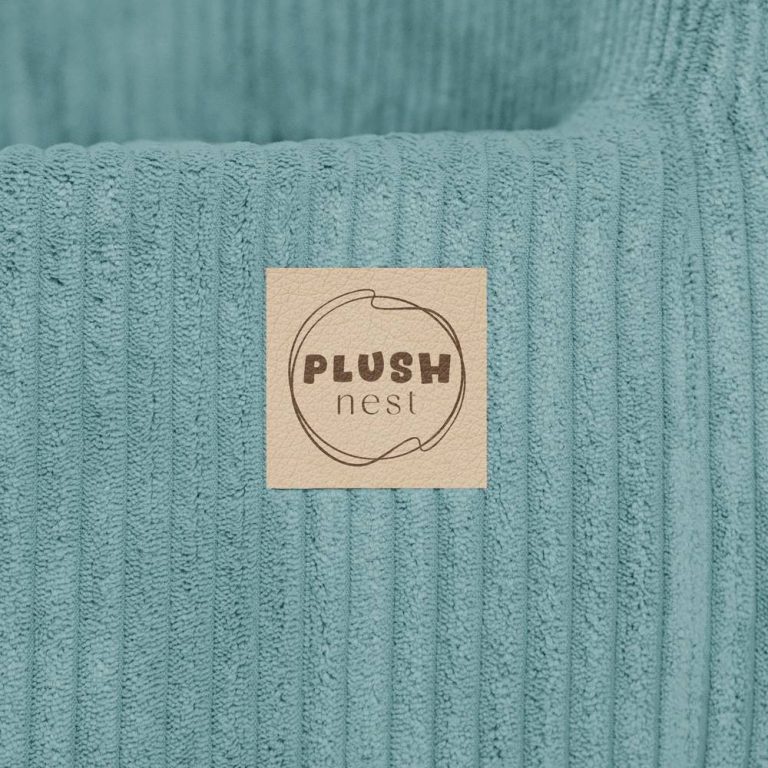 Plush Nest Sjedalo, Vrhunski Plavi Korduroj 10