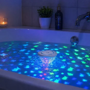 Plutajuća Led Lampa Za Vodu Ip68, Motiv Ribe, 6 Načina 3