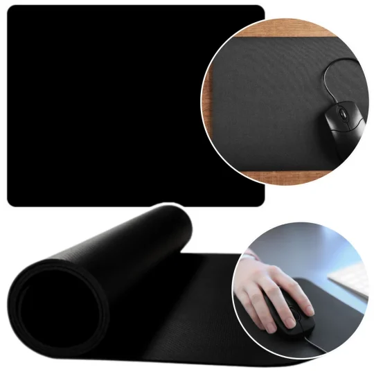 Podloga Za Miš I Tipkovnicu 100 × 50 Cm Crna 1