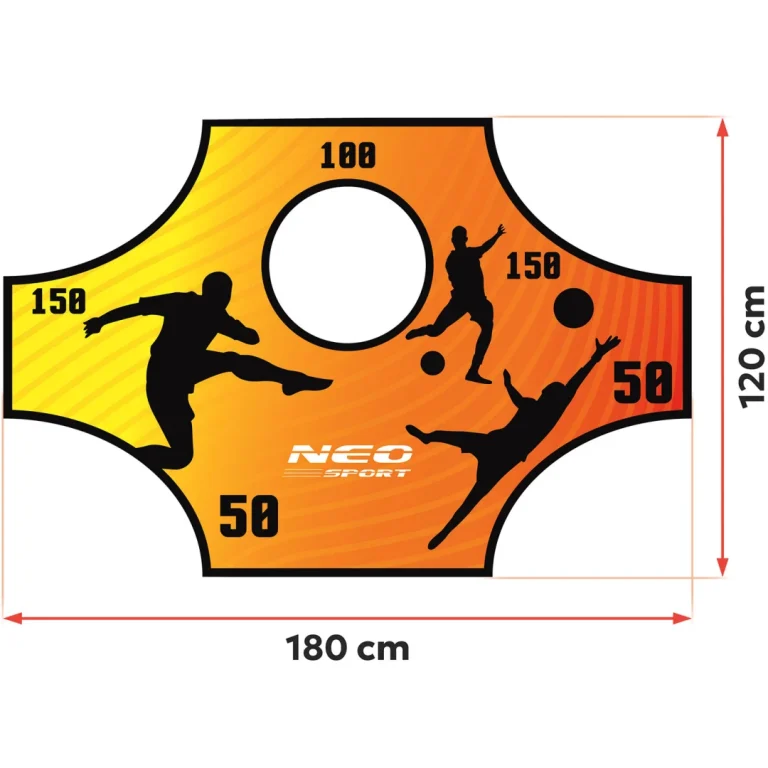 Podloga Za Preciznost Golova Neo Sport, 180 × 120 Cm, Crvena, Var. 1477 3