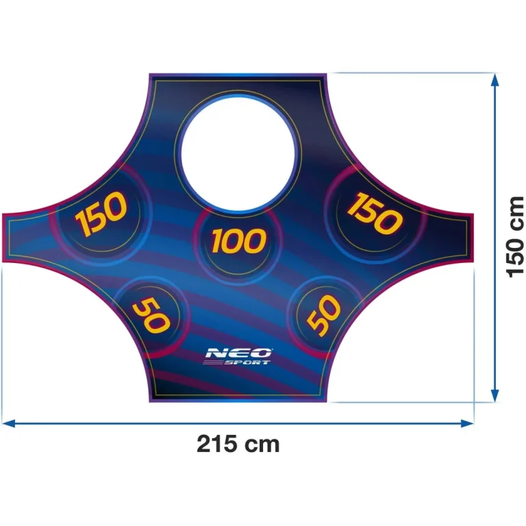 Podloga Za Preciznost Golova Neo Sport, 180 × 120 Cm, Plava 9