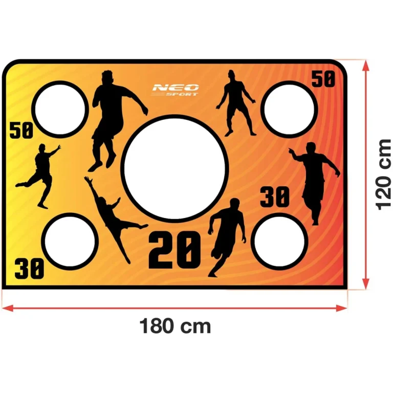 Podloga Za Preciznost Golova Neo Sport, 215 × 150 Cm, Crvena 5