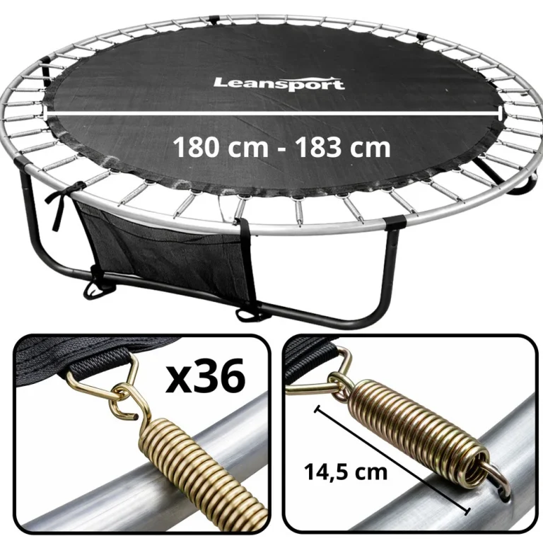Podloga Za Trampolin 183 Cm, 36 Opruga, Lean Sport Max 2